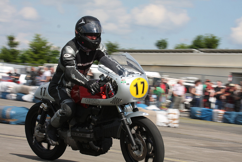 ARISTO Timing - Hansjörg Vollmer auf seiner K75RS in Walddürn 2014